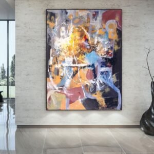 Contemporary Abstract Expressionism  I  Fractured Light