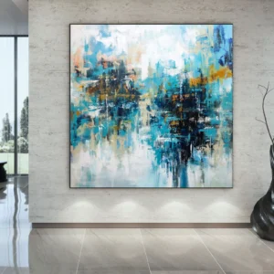 Contemporary Abstract Expressionism | Urban Landscape Abstraction.